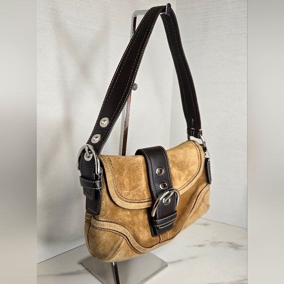 Coach Soho Buckle Suede Shoulder Bag F10917 - Picture 3 of 11